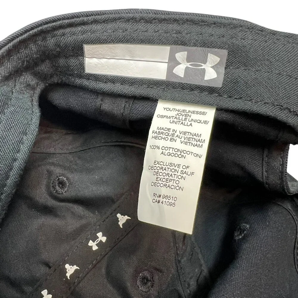 Under Armour Project The Rock Dwayne Johnson Brahma Bull Logo Hat Cap Youth